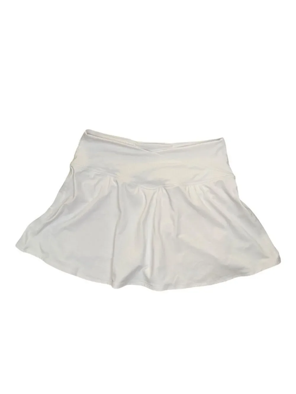 90 Degree by Reflex Airlux Crossfire White Tennis Skort Size L